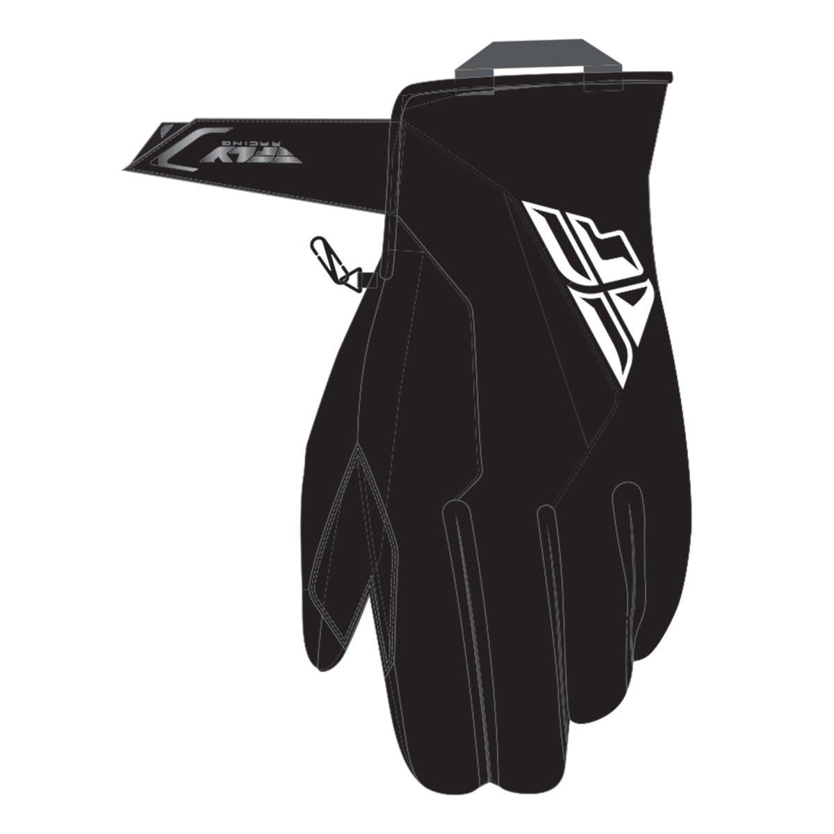 FLY Racing Title Gloves