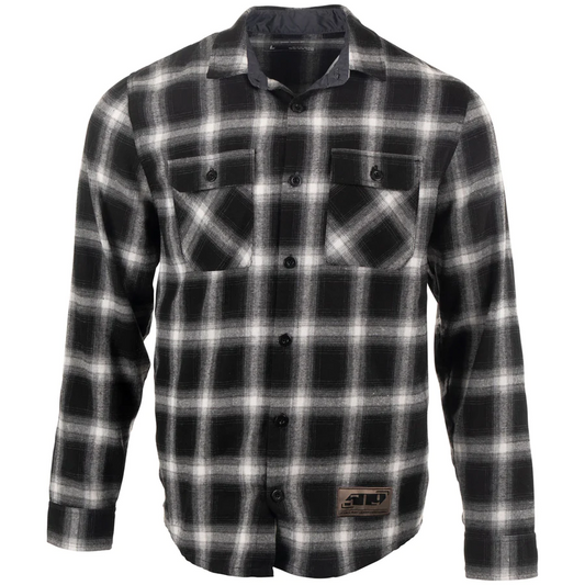 509 Basecamp Flannel Shirt - Black/White